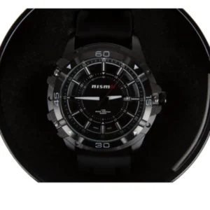 Brushed Silver & Black Metal Case