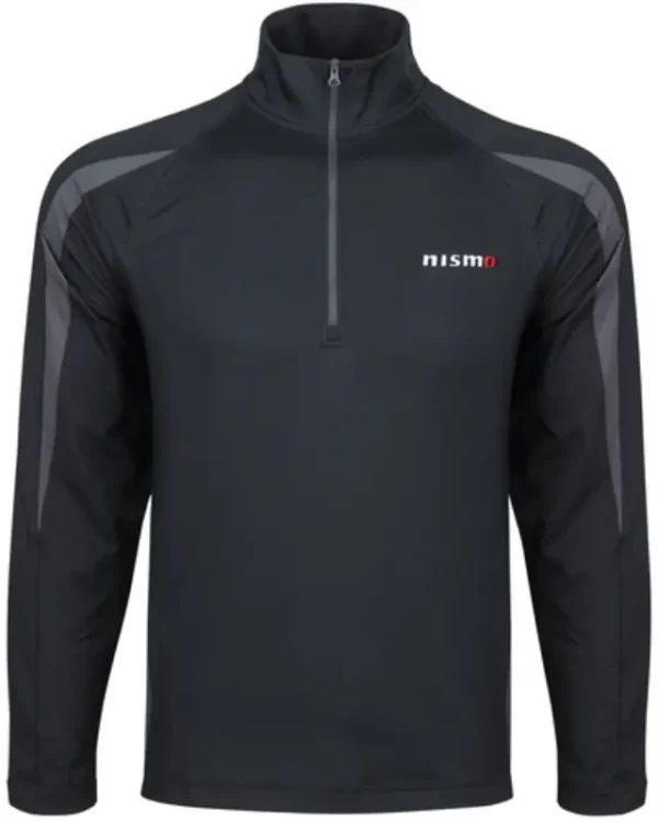 soft-brushed pullover is stretchy and moisture-wicking